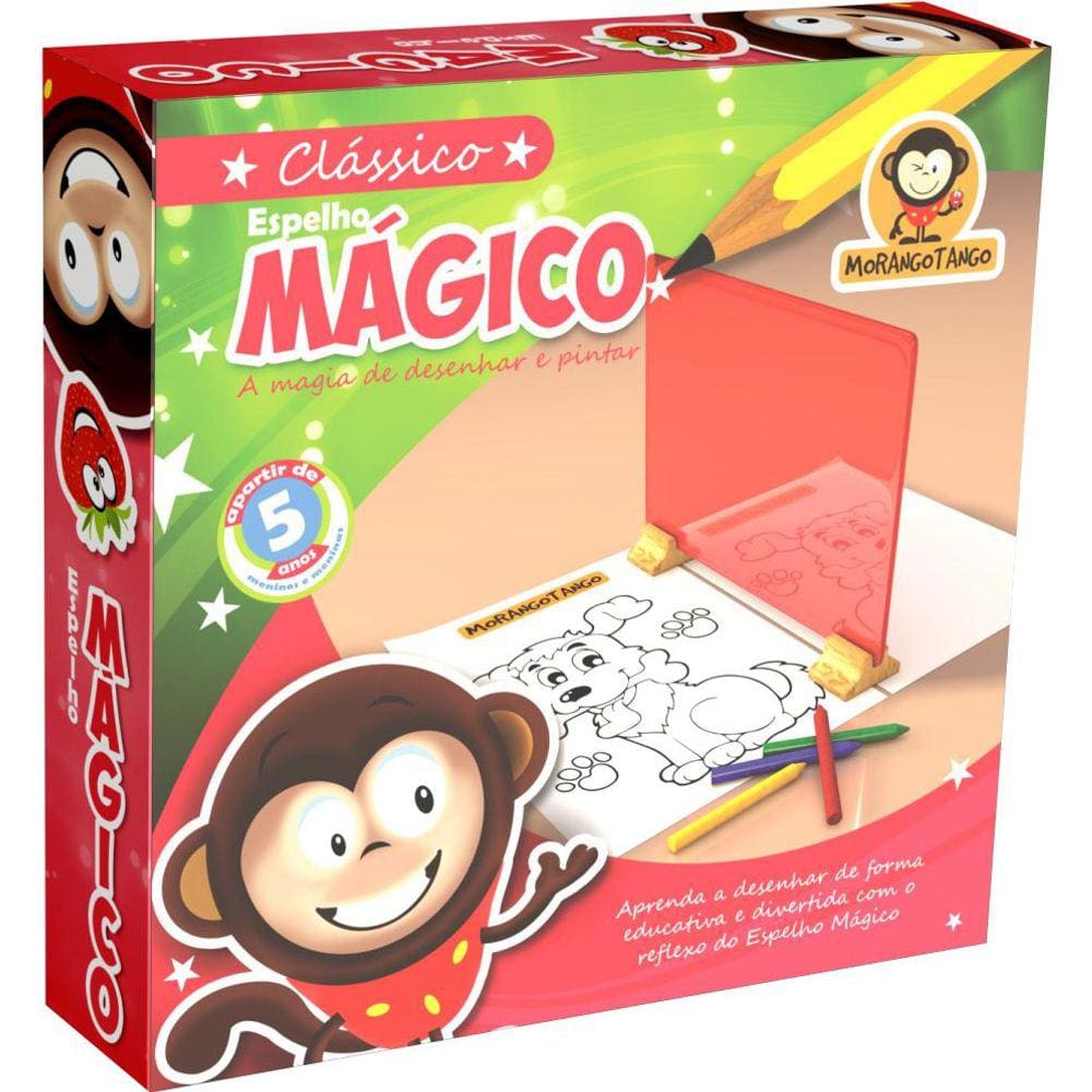Espelho Mágico Para Colorir