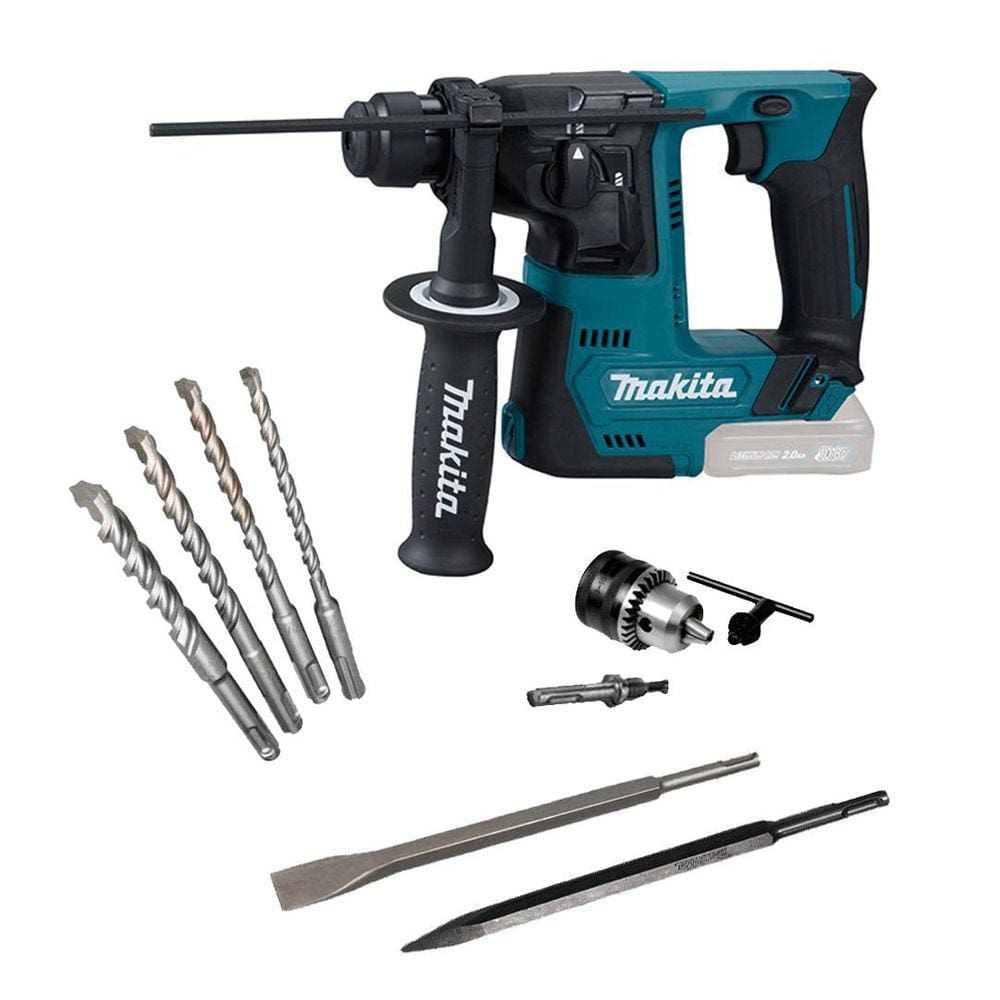 Martelete Rotativo Makita Hr140Dz 12V Sem Bateria + Acess