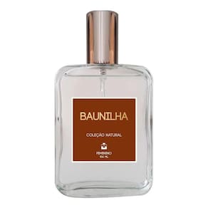 Perfume Doce Com Óleo Essencial Baunilha 100ml + Mini 10ml