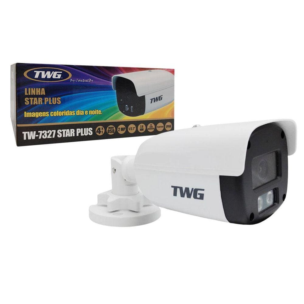 Câmera Bullet Twg Tw-7327 Star Plus, Full Hd, 4X1, 2Mp,