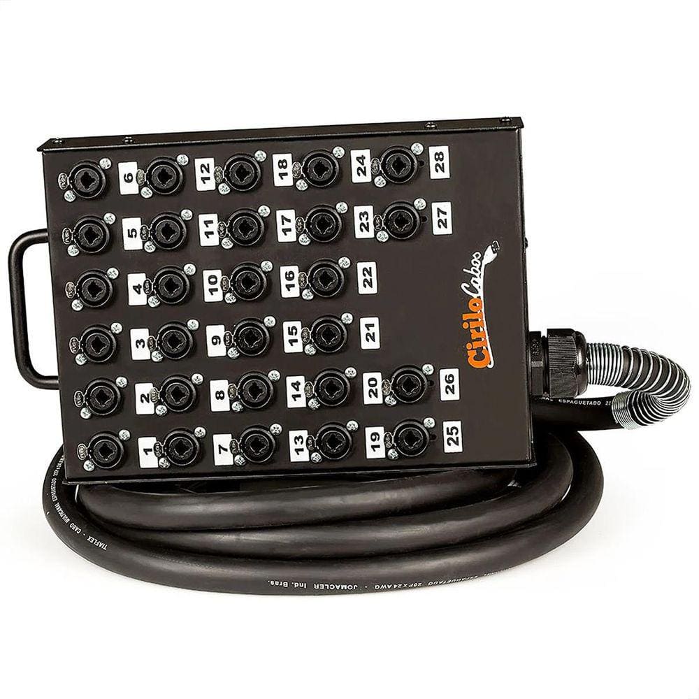 Medusa 28 Vias Com Conectores Combo - 45 Mt
