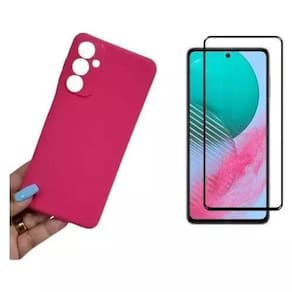 Kit Capa+Película 3D Compatível Samsung M54 Pink