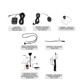 Chicote Aikon I Cable I-Cable Antena Cambus Conjunto Aikon