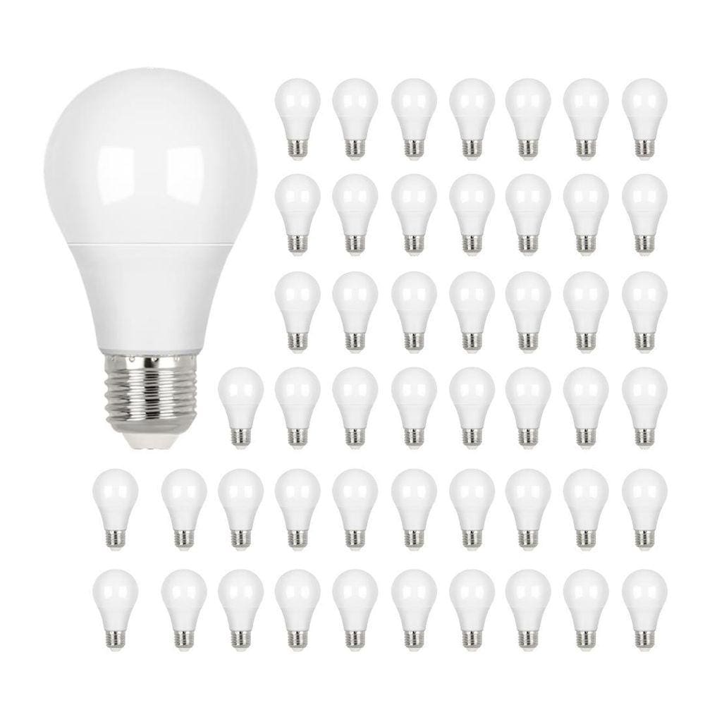 Kit 50 Lâmpadas Led Bulbo 15W Fria