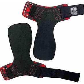 Hand Grip Couro Camuflado Vermelho Tamanho G