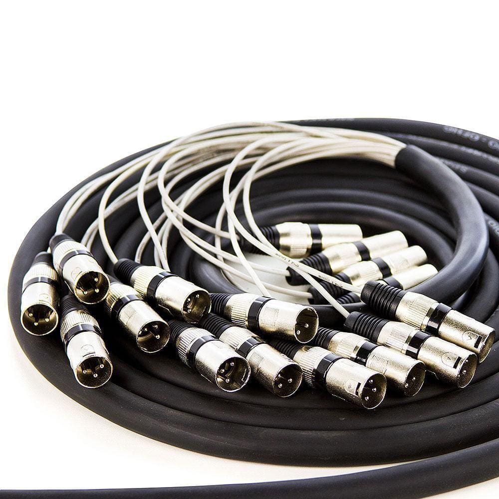 Multicabos Conectores Xlr 16 Vias Cirilo Cabos - 3 Mt