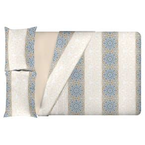 Jogo De Cama Casal 180 Fios Fiori - Maycon 7415