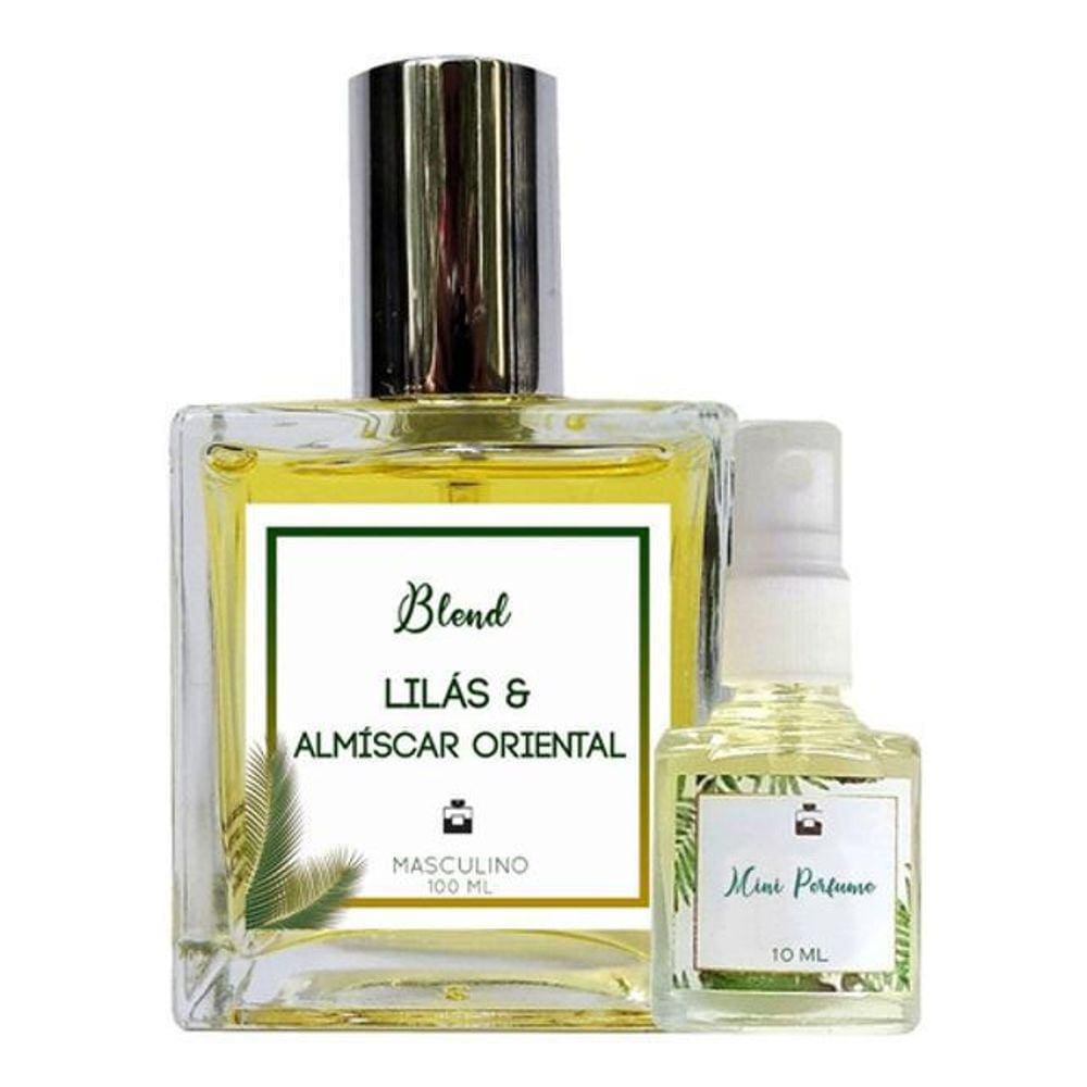 Perfume Masculino Lilás & Almíscar Oriental 100ml + Mini