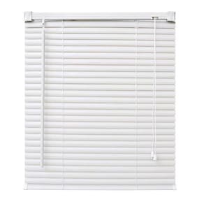 Persiana Horizontal Pvc 25Mm Branca 140 L X 160 A Cortina