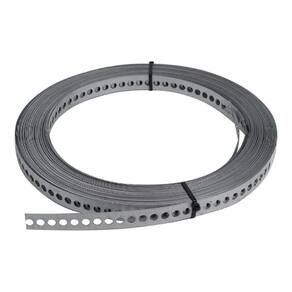 Fita Cinta De Aco Perfurada 19X0,50Mm 30M Galvanizada Kala
