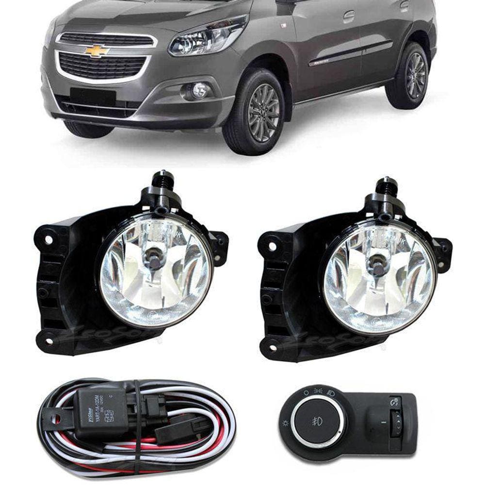 Kit Farol De Milha Neblina Chevrolet Spin 2012 2013 2014 ...
