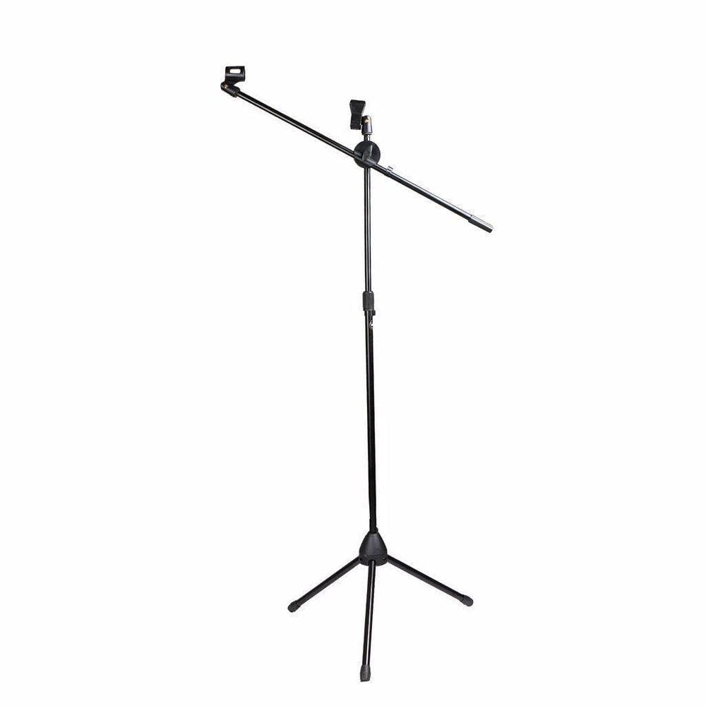 Kit 2 Pedestais Para Microfone Hard Case