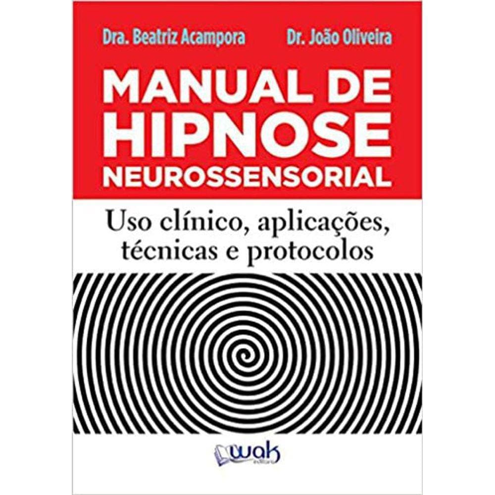 Livro Manual De Hipnose Neurossensorial