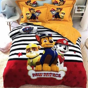 Jogo De Cama Infantil Patrulha Canina 4 Peças Com Edredom