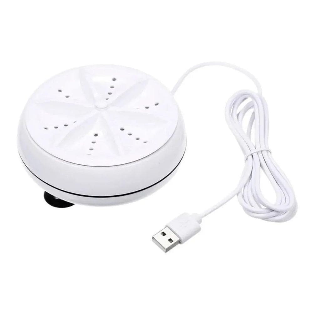 Mini Máquina De Lavar Roupa Portátil Usb Bivolt Ultrasonic