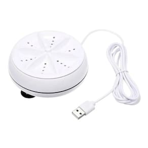 Mini Máquina De Lavar Roupa Portátil Usb Bivolt Ultrasonic