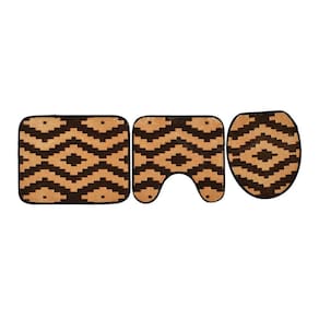Jogo De Banheiro Rayza Royal Luxury Frangélico Kit Com 3 Pç
