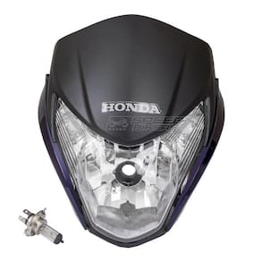 Frontal Completo Farol Cg Titan 150 2011 A 2013 Azul