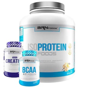 Kit Isoprotein Foods 2Kg+ Bcaa 100G Tan+ Creatine Foods 100G
