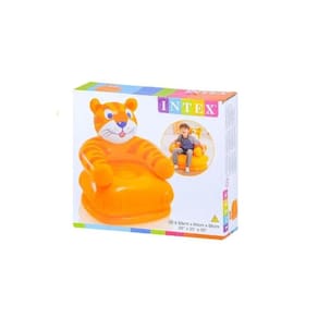 Poltrona Inflável Sofá Tigre Para 3 À 8 Anos Infantil Intex