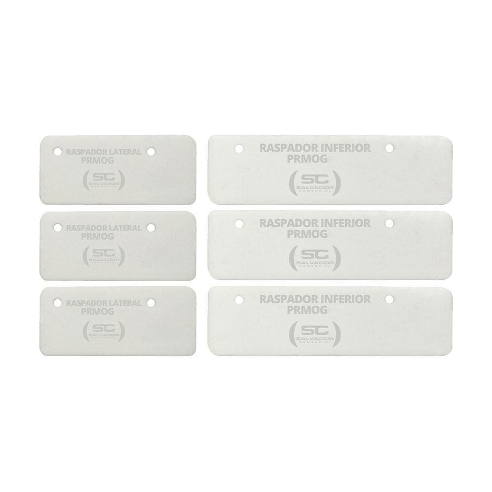 3 Pares De Raspadores Silicone Panela Prmog07 Mogmix Progás