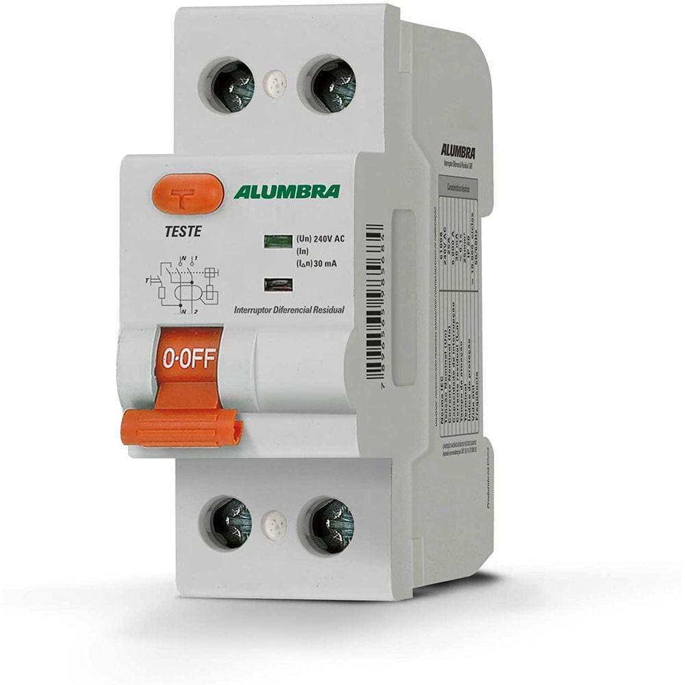 Interruptor Diferencial Residual Dr 63A 30Ma 2P Alumbra