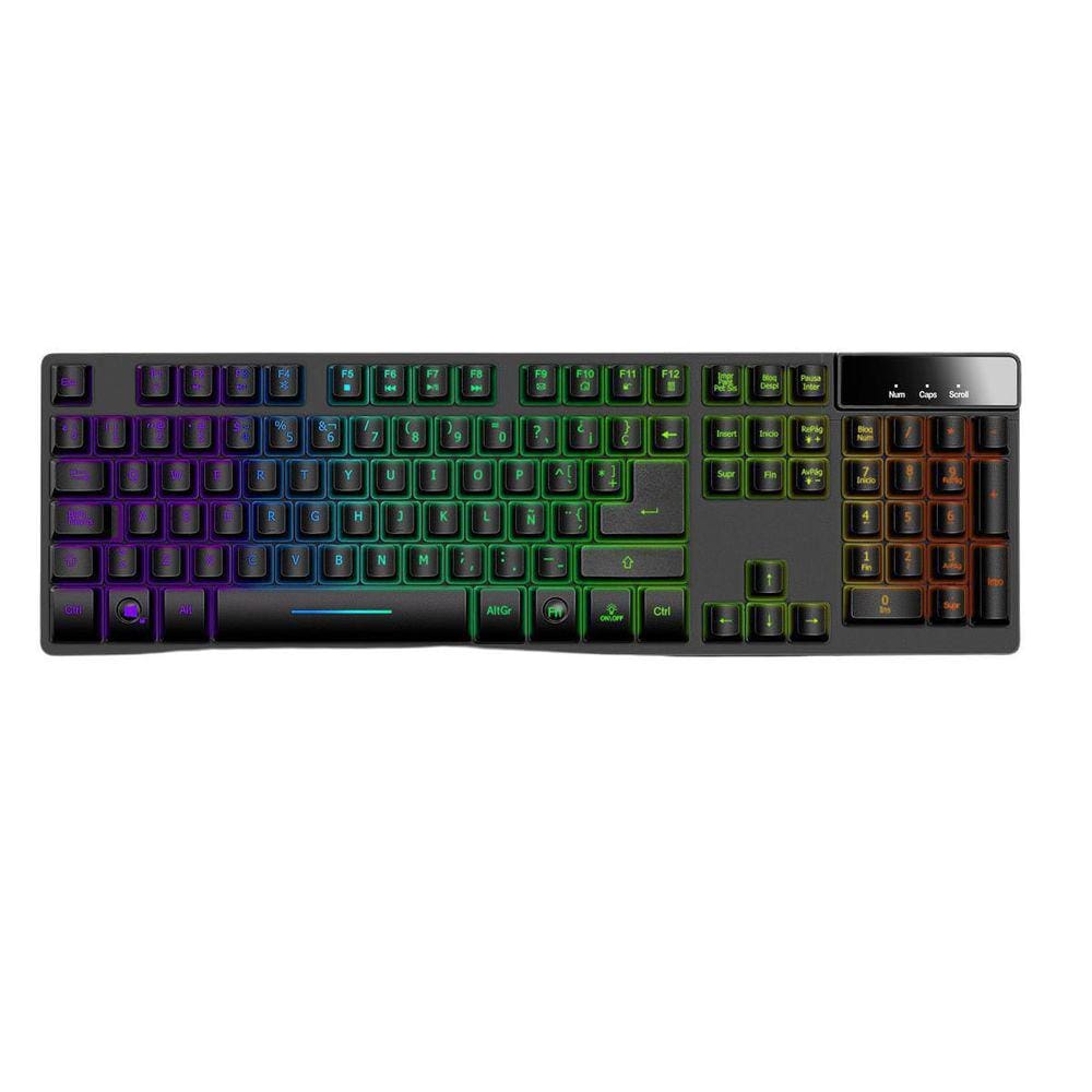 Teclado Gamer Usb Maxxtro Semi-Mecanico K709