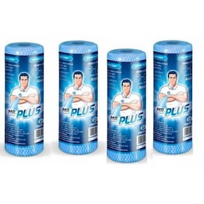 200 Panos Rolo Perfex 30Cmx25M Multiuso Plus Azul  4 Rolos