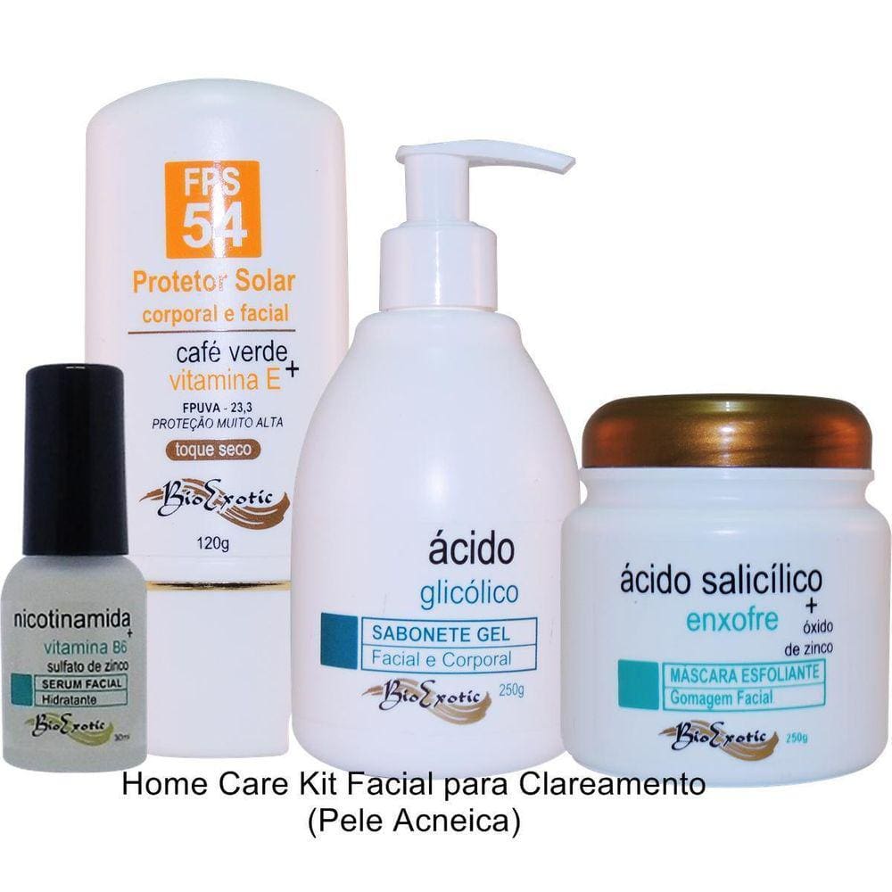 Home Care Antiacne E Clareamento Facial Bioxotic