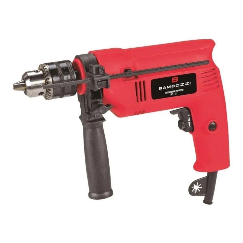 Furadeira Impacto Parafusadeira Elétrica Bambozzi 1/2 400W