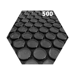 Capa Térmica Para Piscina 2,50X2 Thermocap 500 Micras Preta
