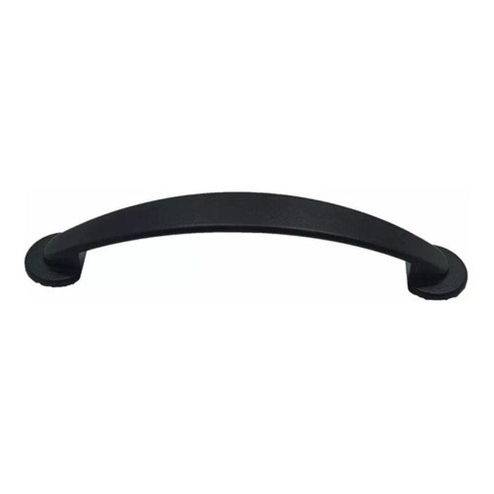Kit 14 Puxadores Milan Preto 106Mm Pz-1097