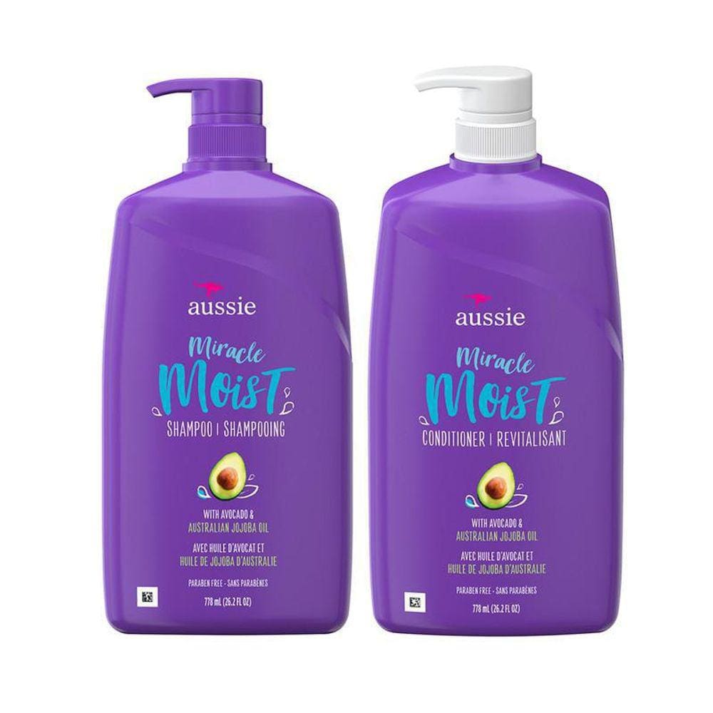 Kit Shampoo + Condicionador - Aussie Moist 778Ml