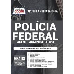 Apostila Concurso Polícia Federal Pf Agente Administrativo