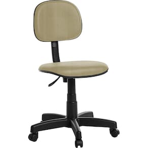 Cadeira De Escritório Secretaria Rce Cor Bege