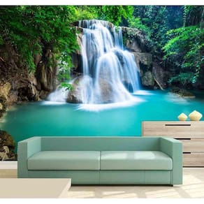 Papel de Parede Cachoeira 3D 3,75M² na 043