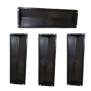 Forma Plastica Pingadeira Capa De Muro 60X19X05Cm 4 Unidades