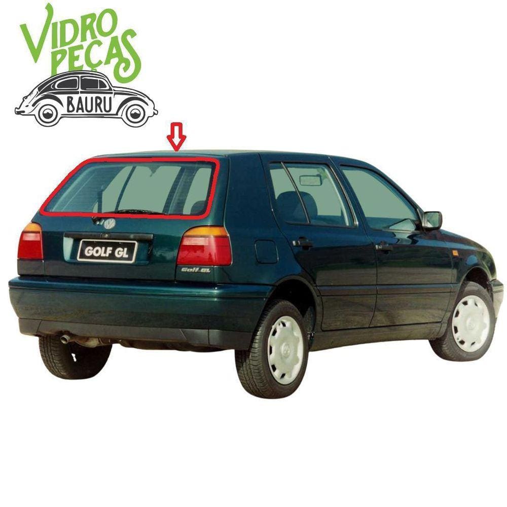 Borracha Vidro Traseiro Vigia Golf Ate 1999