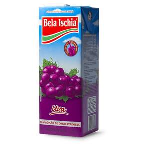 Kit 27 Caixinhas De Suco Pronto De Uva Bela Ischia 200Ml