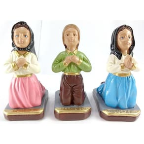 Imagem 3 Pastorzinhos De Fátima Gesso 15 Cm