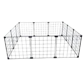 Cercado Porquinho Da Índia Mini Coelho Tela 30 X 90 X 90Cm
