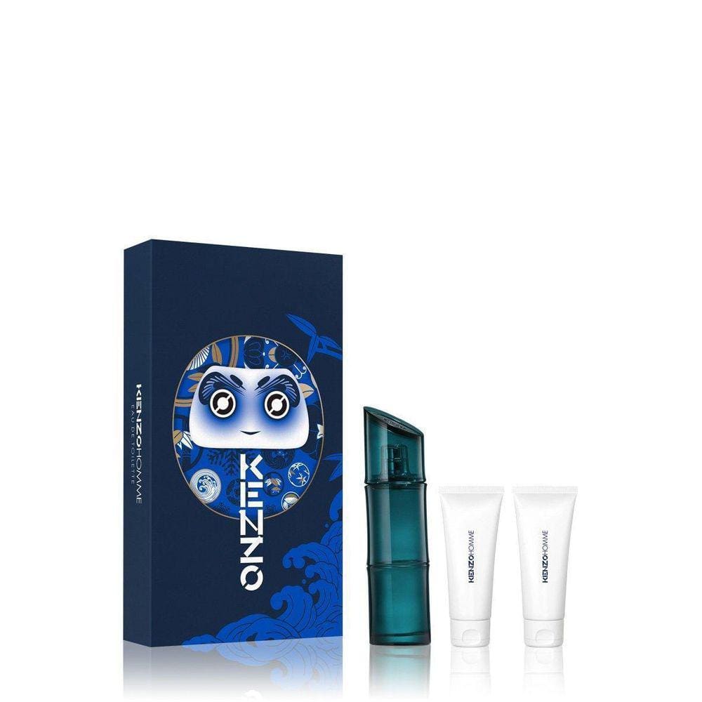 Kit Kenzo Homme Masculino Eau De Toilette 110Ml + 2X Sg 75Ml