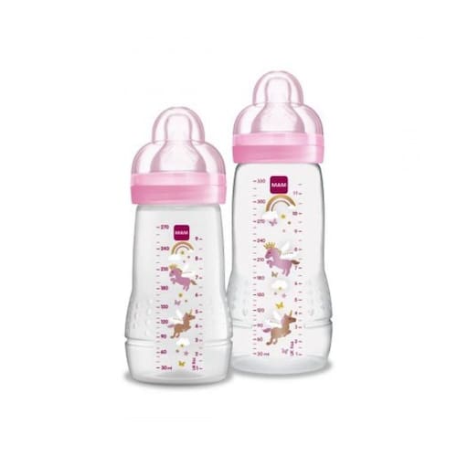imagem-Mamadeira Easy Active Set Rosa - Mam