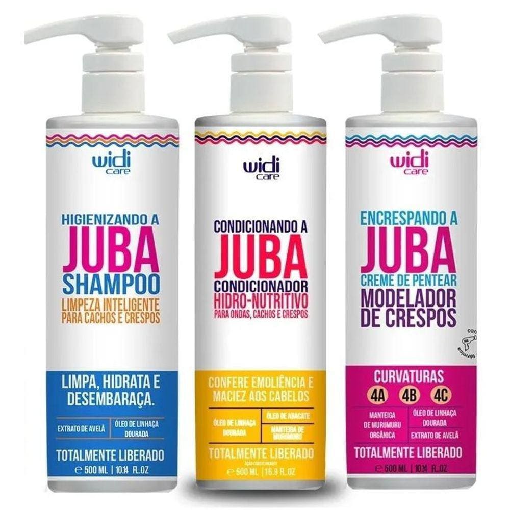 Kit Encrespando A Juba Shampoo E Condicionador Widi Care