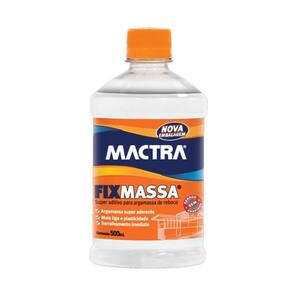 Kit 4 Fixmassa Super Aditivo Argamassa Reboco 500Ml Mactra