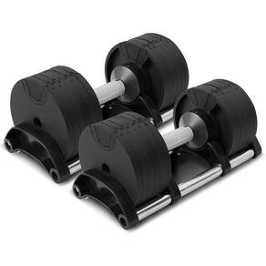 Peso Dumbbell Ajustável Premium Até 32Kg Ahead Sports Preto