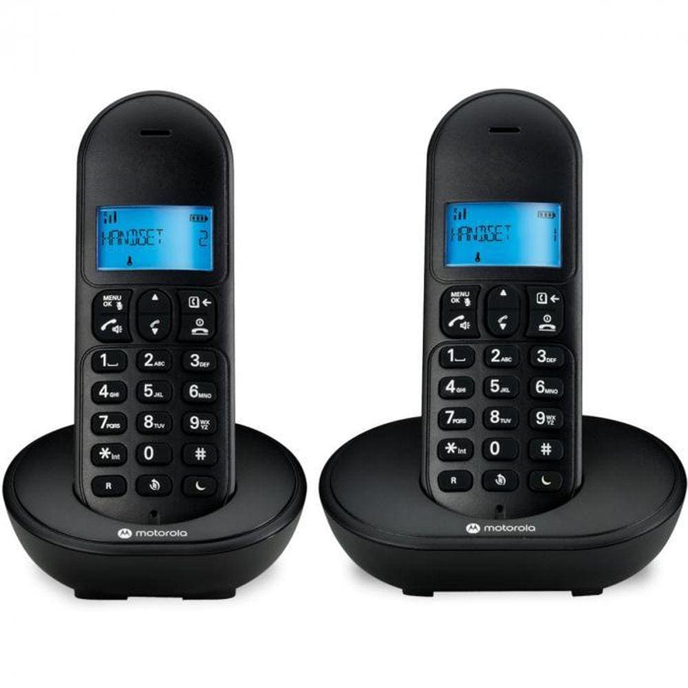 Telefone Sem Fio Identificador Chamadas Viva Voz-2 Aparelhos