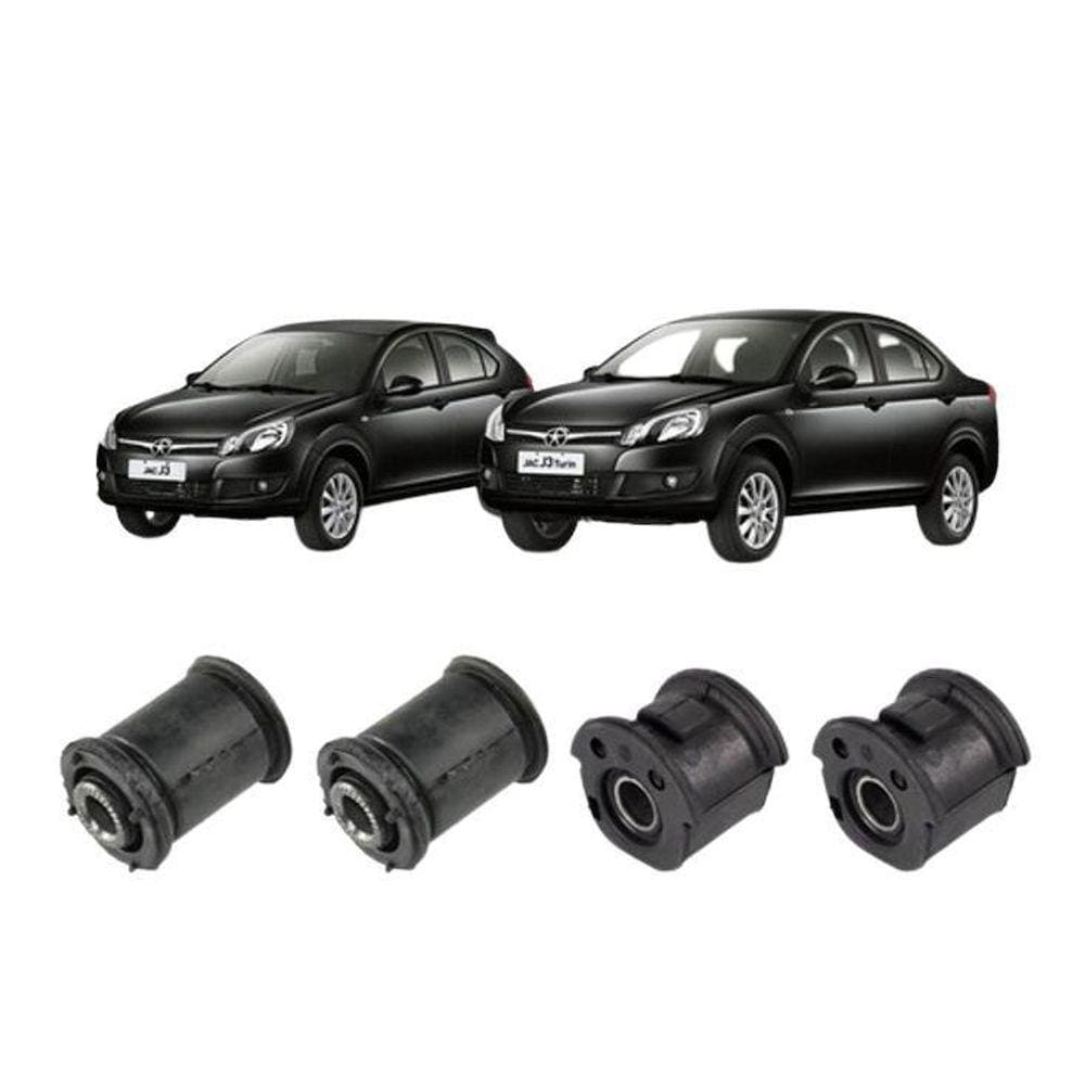 Kit 4 Bucha Balança Jac J3 2011 2012 2013 2014 2015