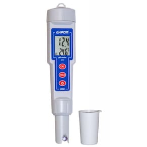 Medidor de pH com calibração auto e ATC Akrom KR21