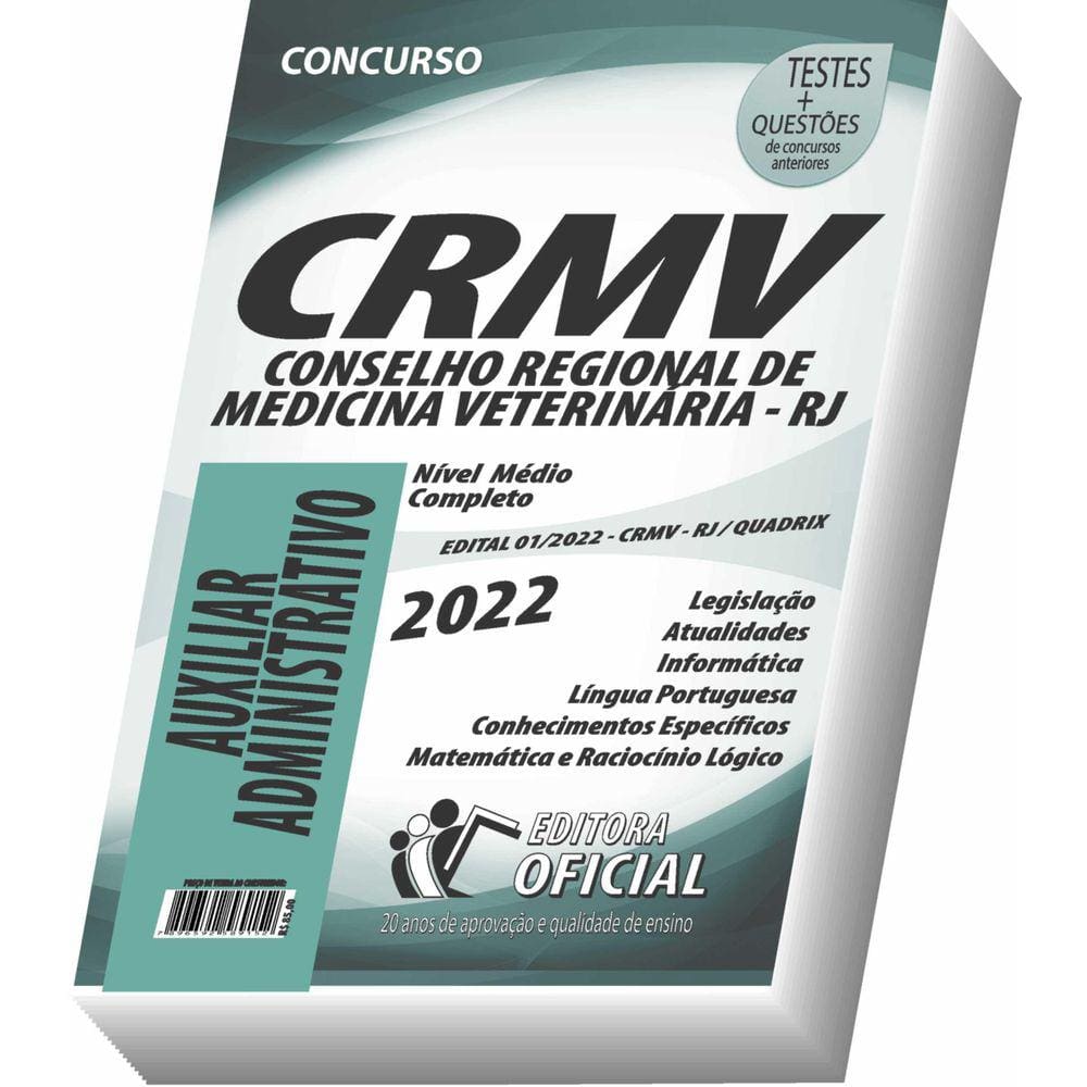 Apostila Crmv Rj - Auxiliar Administrativo